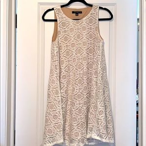 Lined Sleeveless Lace Dress